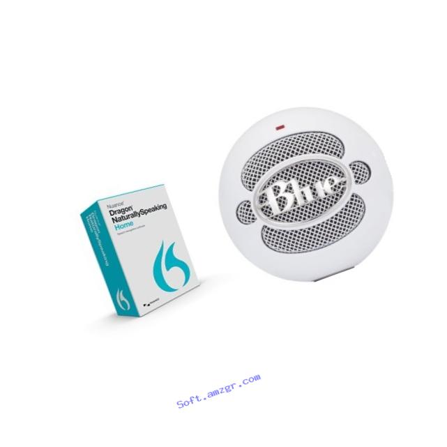 Dragon Home 13 and Blue Microphone Snowball iCE Bundle