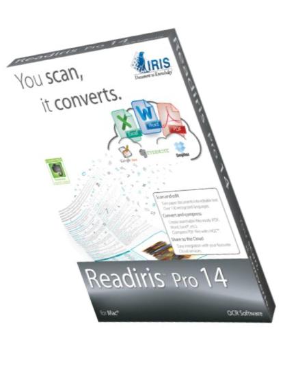 I.R.I.S Readiris v.14.0 Pro OCR for Mac - 1 User