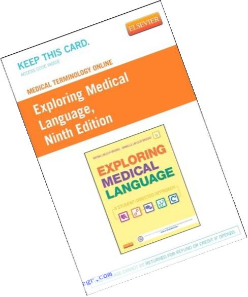 Medical Terminology Online for Exploring Medical Language (Access Card), 9e