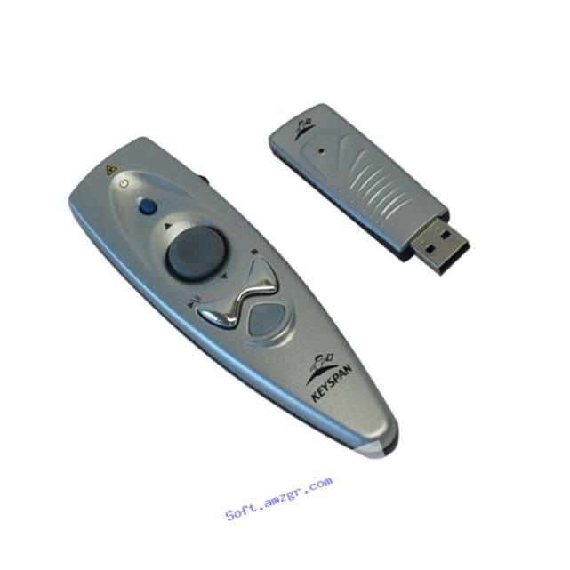 Keyspan by Tripp Lite PR-US2 Presentation Remote Wireless w Laser, Mouse