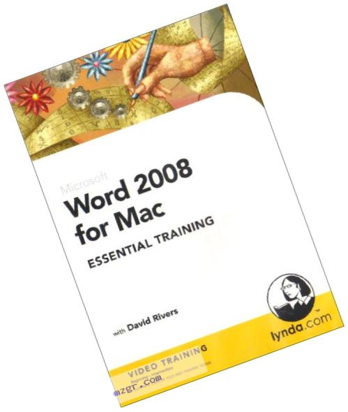 Word 2008 For MAC Essential Training
