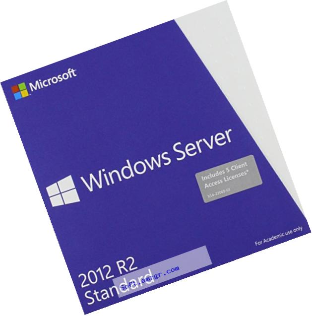 Microsoft P73-05970 64-Bit Windows Server 2012 R.2 Standard Software English Academic Edition