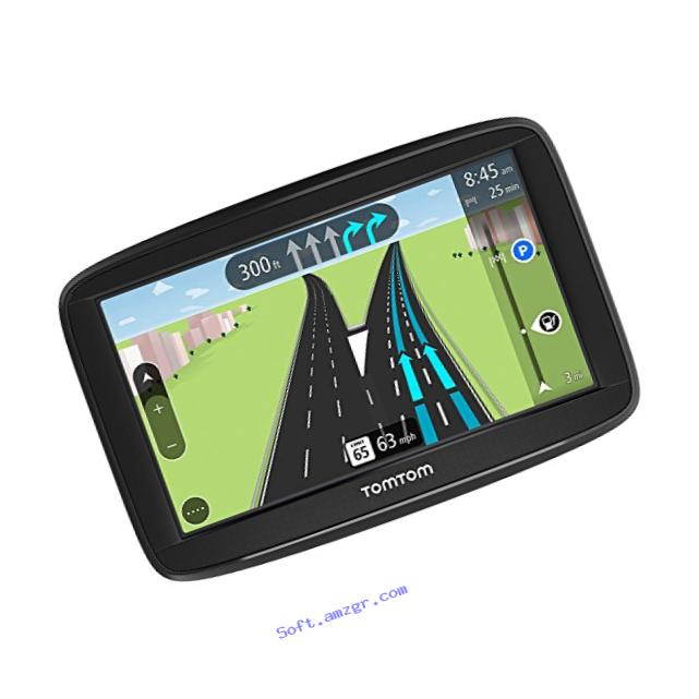 TomTom VIA 1625TM 6-Inch Portable Touchscreen Car GPS Navigation Device - Lifetime Traffic and Map Updates